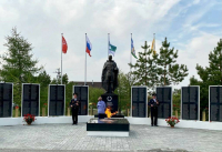 В селе Частоозерье открыт мемориал «Защитнику Отечества от благодарных потомков»